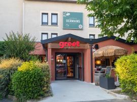 greet Hotel Massieux Lyon Nord, hôtel à Massieux