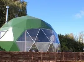 Luxury Star Gazing Dome 3 NEPTUNE with Cozy log burner