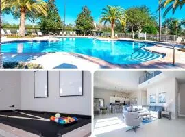 Stylish 5BR Villa - Pool Table - Near Disney Parks