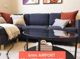6min to Airport, Check-In 24-7, IPTV, Married couples only