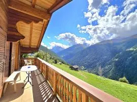 Appartement l'Arzinol avec vue panoramique, St-Martin VS, Val d'Hérens