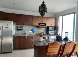 Apartamento con Vista al mar 3 habitaciones 4 baños Morros cartagena