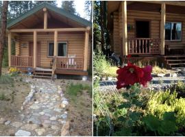 Romantic Log Cabin Rental with Forest Views near Missoula, Montana, Hotel in Superior