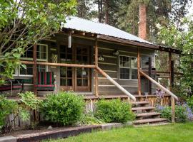 Riverfront Cabin Rental for Four near Crater Lake National Forest, Oregon, villa in Chiloquin