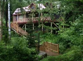 Elegantly Rustic Cabin on Secluded Island near Lake Placid on Saranac Lake, New York