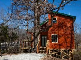 Fantastic Treehouse with Fire Pit and Hot-tub in Herod, Illinois
