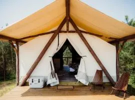 Incredible Safari Tent with Hot-tub, Fire Pit and Sauna in Cadiz, Kentucky