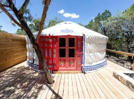 Chrissie Ger in Dripping Springs, TX, hotel v destinaci Hammetts Crossing