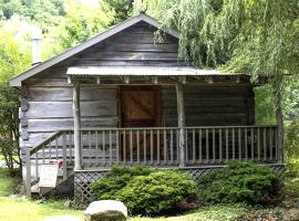 Romantic Cabin with a Jacuzzi in Maggie Valley, North Carolina, hotel v destinaci Maggie Valley