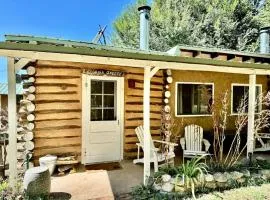Rural Log Cabin Rental for Couples near Taos Ski Valley