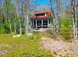 Rustic Chic Maine Cabin @ Diagonair near Sedgwick, Maine