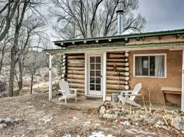 Petite Log Cabin on Organic Farm in New Mexico