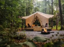 Gorgeous Safari Tent in the Lake George Area of the Adirondack Mountains, Perfect for a Family Weekend Away
