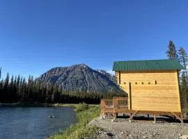 Remote and Serene Lakefront Cabin in Cantwell, Alaska, with Gorgeous Views of Nations Mountain