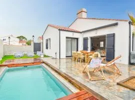Piscine chauffée - Maison 6 adultes 2 enfants