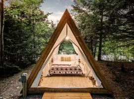 Stunning Safari Tent with Great Views in North Woodstock, New Hampshire