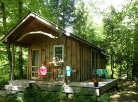 Custom Cabin Surrounded by River in Newfane, Vermont