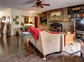 Lovely Cottage Rental with Waterfall on San Gabriel River near Austin, Texas