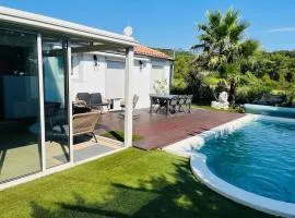 Villa accueillante avec piscine à Saint-Paul-et-Valmalle