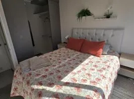 Departamento céntrico al costado de carretera 5 , aire acondicionado 9000 btu , estufa, wifi , parking privado