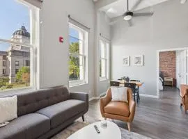 Rustic-Industrial Loft with Courthouse Views apts