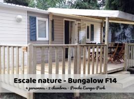 Escale Nature - Bungalow F14 pour 4 au camping Le Ried, hotel i Boofzheim