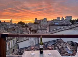 Le Toit D'Avignon - Intra-muros - Terrasse vue Palais des Papes - Idéal Festival - Climatisation - WiFi