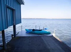 Lakeside Landing Dock Fire Pit and Boat Rental