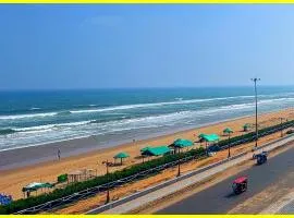 The Sea Beach Point Hotel Near Marine Drive Road-Jagannath Temple- Restaurant and Parking Facilities - Fully Air Conditioning Hotel