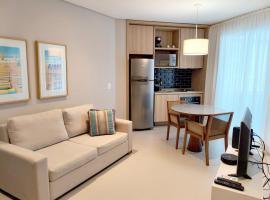 Unique Residence com vista mar e garagem, hotel em Santos