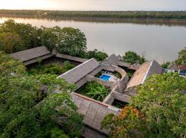 Heliconia Amazon River Lodge, chal&eacute; alpino em Francisco de Orellana