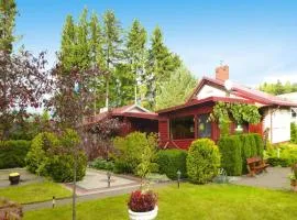 House near Lake Zawiat and Baltic Sea