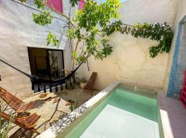 Habitacion con alberca privada, hotel i Mérida