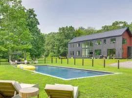 Pool and Private Acreage Luxe Hudson Valley Home