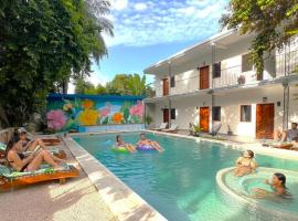 Casa Mexico Lindo - Boutique Hostel, ubytování s možností vlastního stravování v destinaci Bacalar
