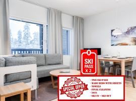 RukaHillChalet5 Ski In - Ski Out - SkiPass x2，盧卡的便宜飯店