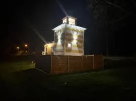 Mazurska Latarnia z prywatną plażą i stawem