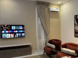 Crystal's apartment in a secure estate with pool