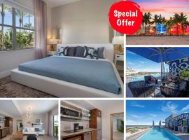Ocean Dr 1BR Apt with Rooftop Pool 93 Walk Score, ξενοδοχείο στο Μαϊάμι Μπιτς