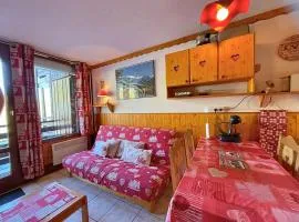 Grand studio pour 4, Les Menuires, aux pieds des pistes - FR-1-452-397