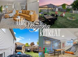 Niagara Retreat|HotTub|Sauna|Games|15 Min to Falls, hotel in Thorold