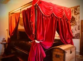 Logement insolite La cachette des Pirates, ciné, pop corn