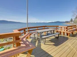 9 Mi to Mendenhall Glacier Waterfront Juneau Home