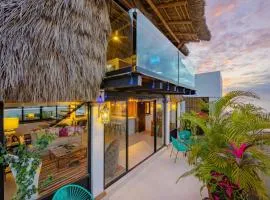 two-level penthouse in the Romantic Zone