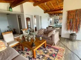 Cabin with Jacuzzi View with Fireplace