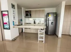 Apartment with pool near Parque de Santafé