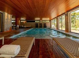 Flat com piscina aquecida em Canela