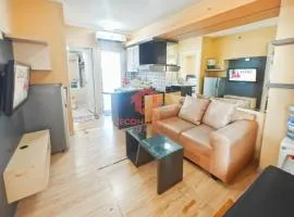 Cozy 2BR Pramuka APT pool&Wi-Fi