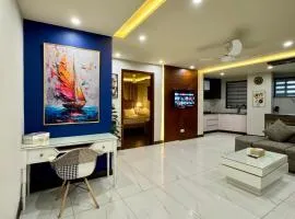 Lux Haven 2-Bedroom Apartment - Prime Location & Modern Comfort Near Gulberg