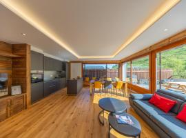 Le Chamois l Ski-out l Standing, hotel v destinaci Siviez